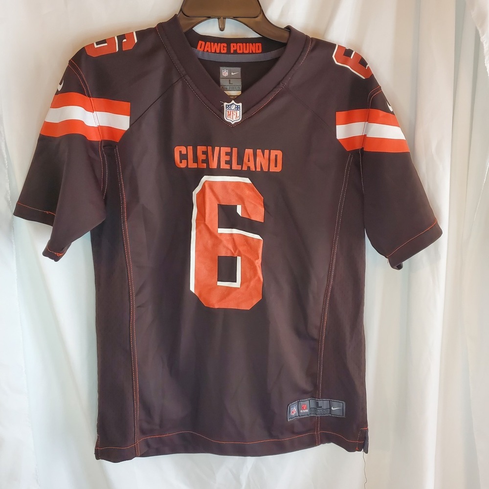 Baker Mayfield Cleveland Browns Nike On Field Youth L 14 Brown Football Jersey‎